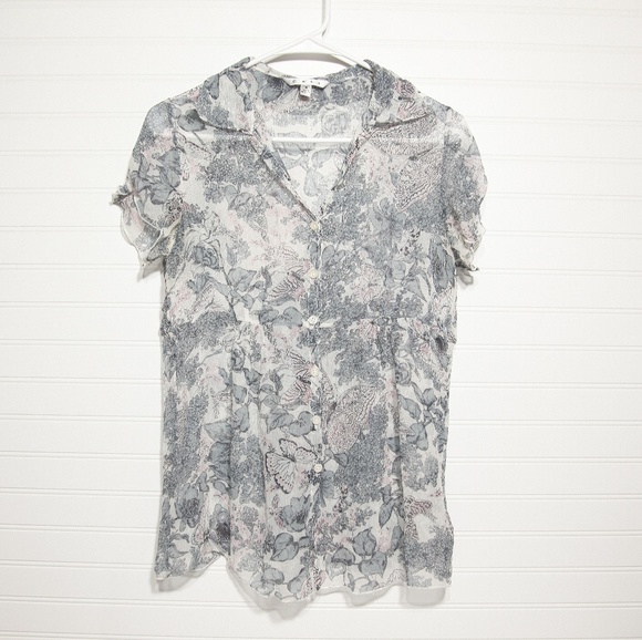 CAbi Tops - CAbi Women's Silk Sheer Blouse